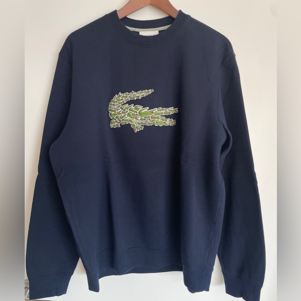 LACOSTE navy sweathshirt